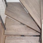 Solid Ash wood with paint technique