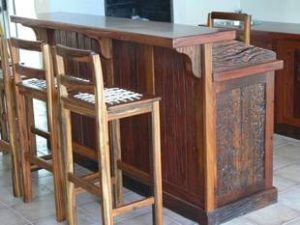 Sleeper wood bar units