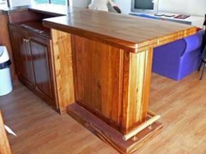 Kiaat Wood with raised panel